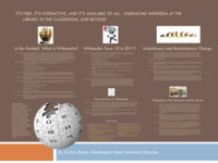 It's free, it's interactive, and it's available to all: embracing Wikipedia at the library, in the classroom and beyond
