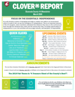 Clover Report, March 2019