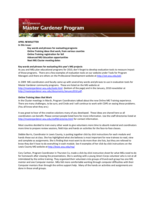 Master Gardener Program Newsletter, April 2010
