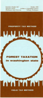 Forest taxation in Washington state: Yield tax method