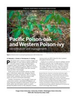Pacific poison-oak and western poison-ivy : identification and management