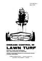 Disease control in lawn turf