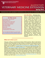 Veterinary Medicine Extension Newsletter, Spring 2012
