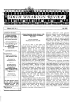 A Literary Expatriate: Hamlin Garland, Edith Wharton, and the Politics of a Literary Reputation