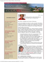 CougaRx Alumni Newsletter, May 2013