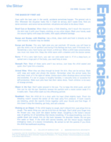 Emergencies: The basics of first aid