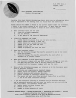 Auto insurance questionnaire (before the meeting)