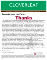 Cloverleaf, April 2011