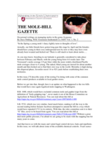 Mole-Hill Gazette, Volume 1, Issue 2