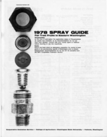 1978 Spray guide for tree fruits in eastern Washington