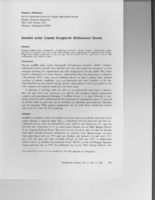 Seedfall under Coastal Douglas-fir Shelterwood Stands