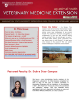 Veterinary Medicine Extension Newsletter, Winter 2013