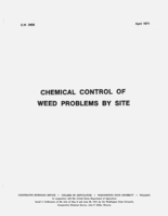 Chemical control of weed problems by site