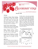 Cranberry Vine, December 2008