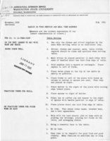 Basics in food service and meal time manners