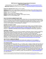 Grays Harbor County 4-H News Blast, August 28, 2019