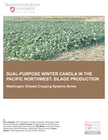Duel-purpose winter canola in the Pacific Northwest: Silage production