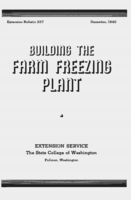 Building the farm freezing plant