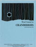 Weed control in cranberries