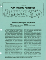 Choosing a slaughter hog market