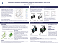 Ideal-Free Distribution and Ancestral Pueblo Occupation of Cedar Mesa, Utah