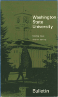 College catalog, 1970 & 1971