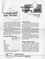 Altering your skirt pattern