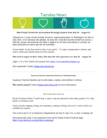 Tuesday Newsletter, June 11, 2019