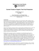 Current trends in organic tree fruit production