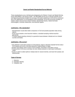 Cereal leaf beetle standardized survey methods