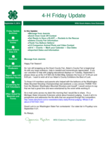 4-H Friday Update, September 5, 2014
