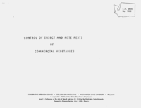 Control of insect and mite pests of commercial vegetables