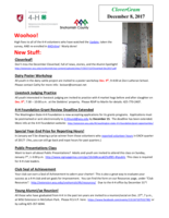 CloverGram, December 8, 2017