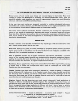 Use of furadan for root weevil control in strawberries