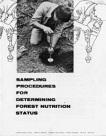 Sampling procedures for determining forest nutrition status