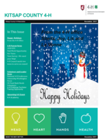 Kitsap County 4-H Newsletter, December 2017