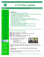 4-H Friday Update, July 13, 2018