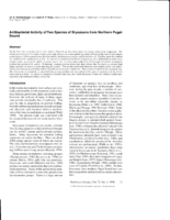 Antibacterial activity of two species of bryozoans from northern Puget Sound