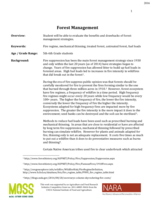 Forest Management
