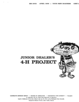 Your new business, Unit I: Junior dealer's 4-H project