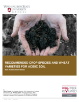 Recommended crop species and wheat varieties for acidic soil