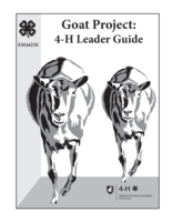 Goat project: 4-H leader guide