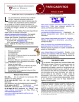 Pari-Cabritos, October 2016 (Spanish)