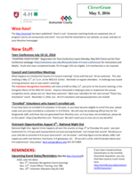 CloverGram, May 5, 2016