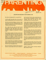 Children need more men in their growing lives