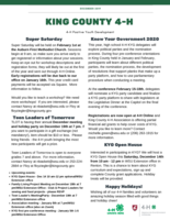 King County 4-H, December 2019