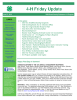 4-H Friday Update, June 21, 2014