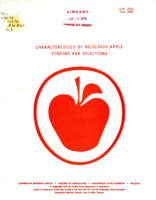Characteristics of delicious apple strains and selections