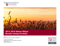 2015-2016 winter wheat breeder variety portfolio