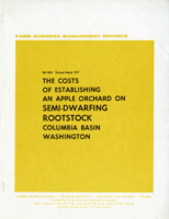 The cost of establishing an apple orchard on semi-dwarfing rootstock: Columbia Basin Washington